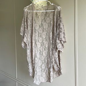 Floral Lace Kimono